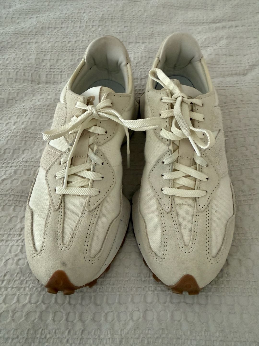 New Balance 327 Turtledove Angora Sneakers 3