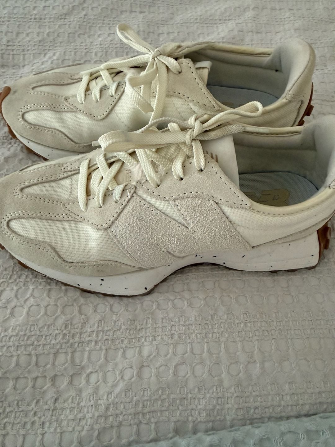 New Balance 327 Turtledove Angora Sneakers 5