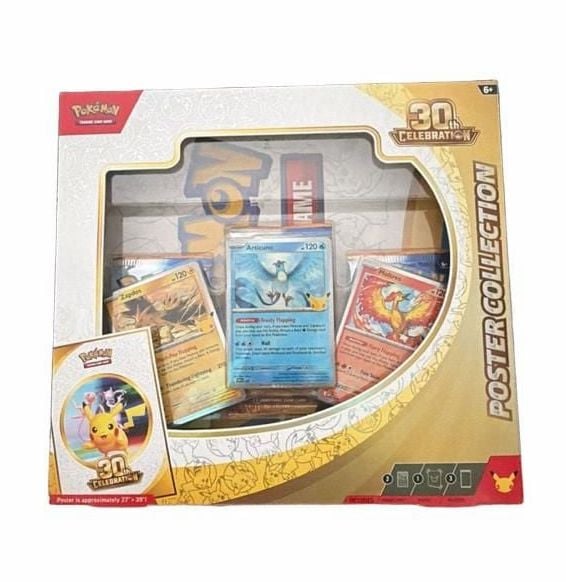 Pokemon TCG 30th Celebration Poster Collection Sealed Box 1