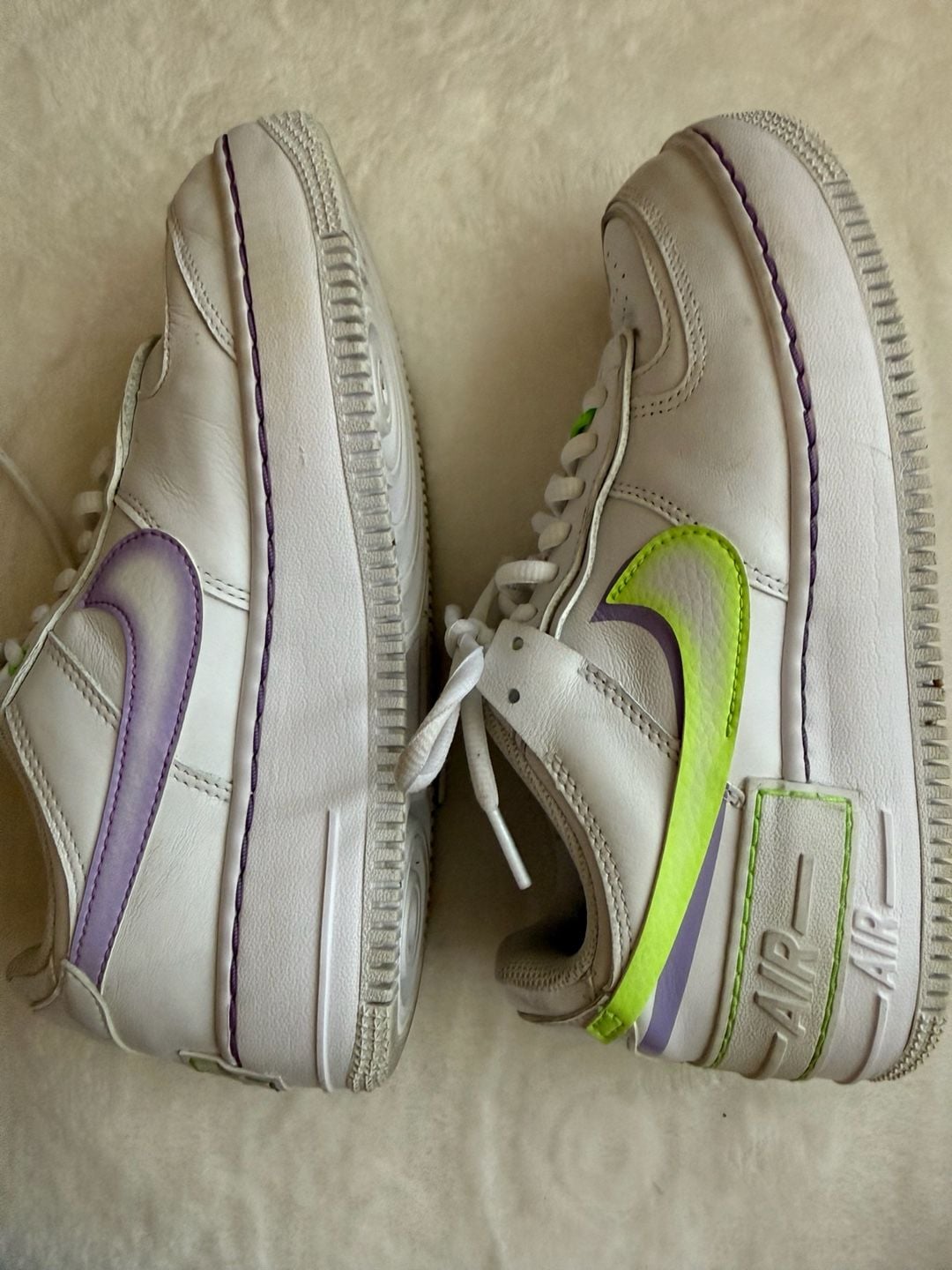 Nike Air Force 1 Shadow White Multi Womens 7.5
4