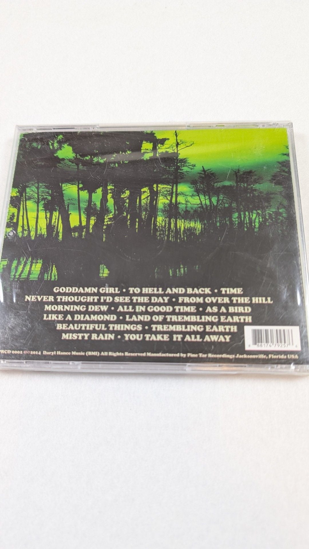 NEW Daryl Hance Land of Trembling Earth Audio CD Album 2