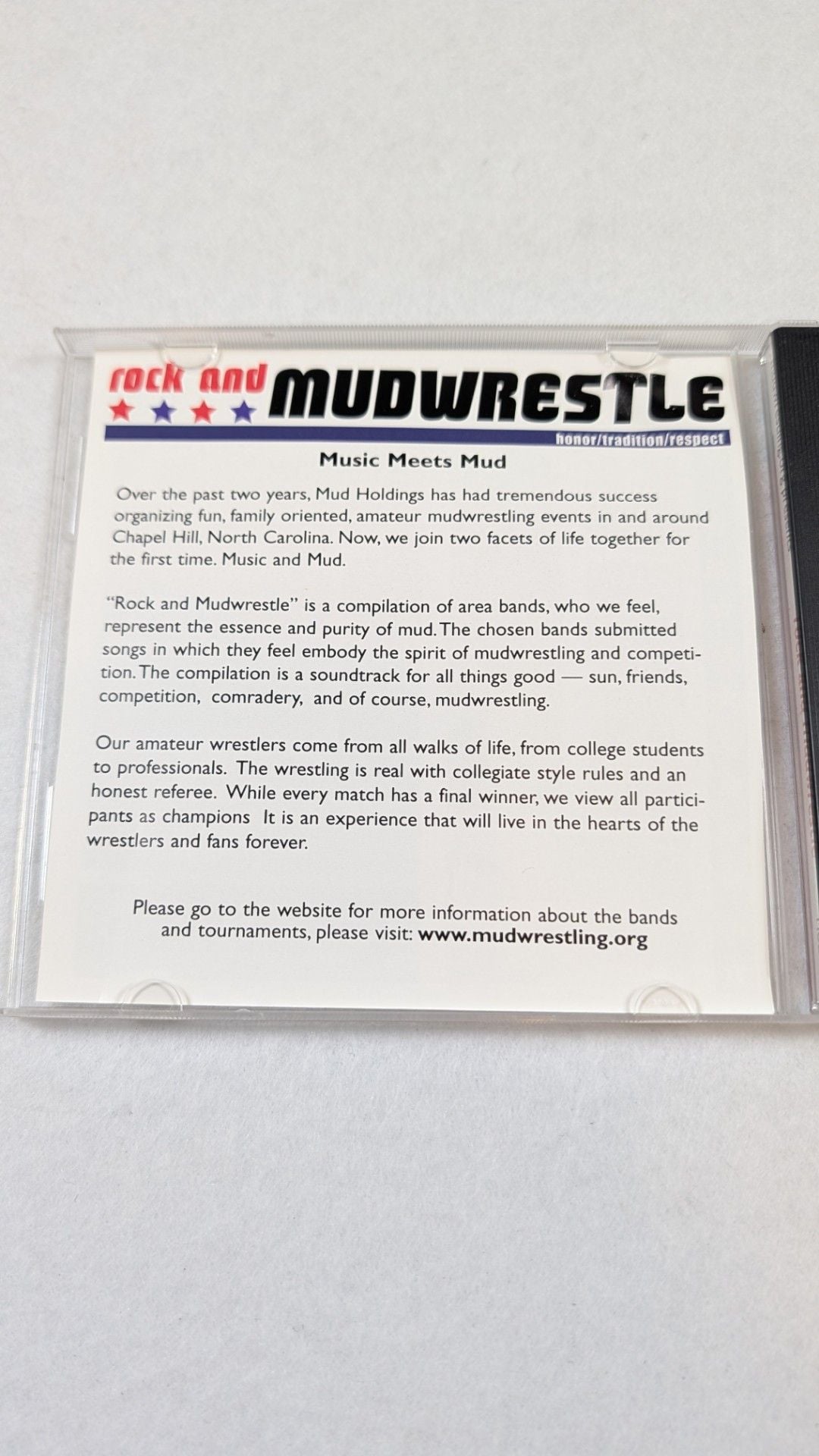 Rock And Mudwrestle Music Meets Mud Audio CD Album 2001 6