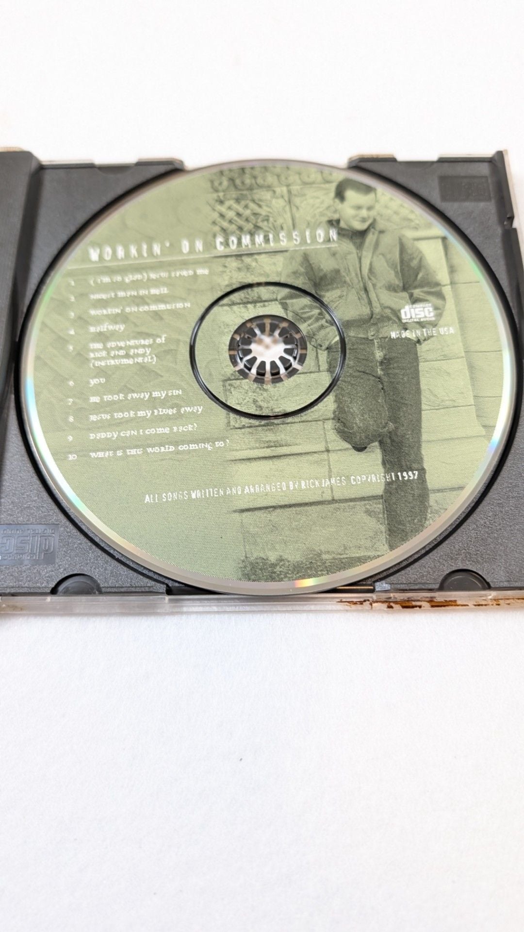 Rick James Workin' On Commission Audio CD 1997 4