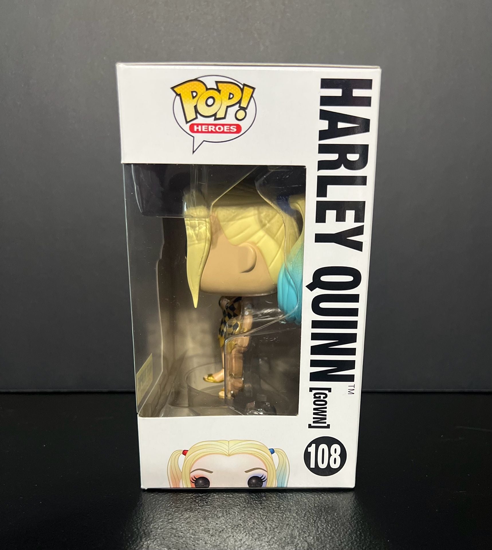 Funko Pop Heroes Suicide Squad Harley Quinn Gown 108 Hot Topic Exclusive New 3