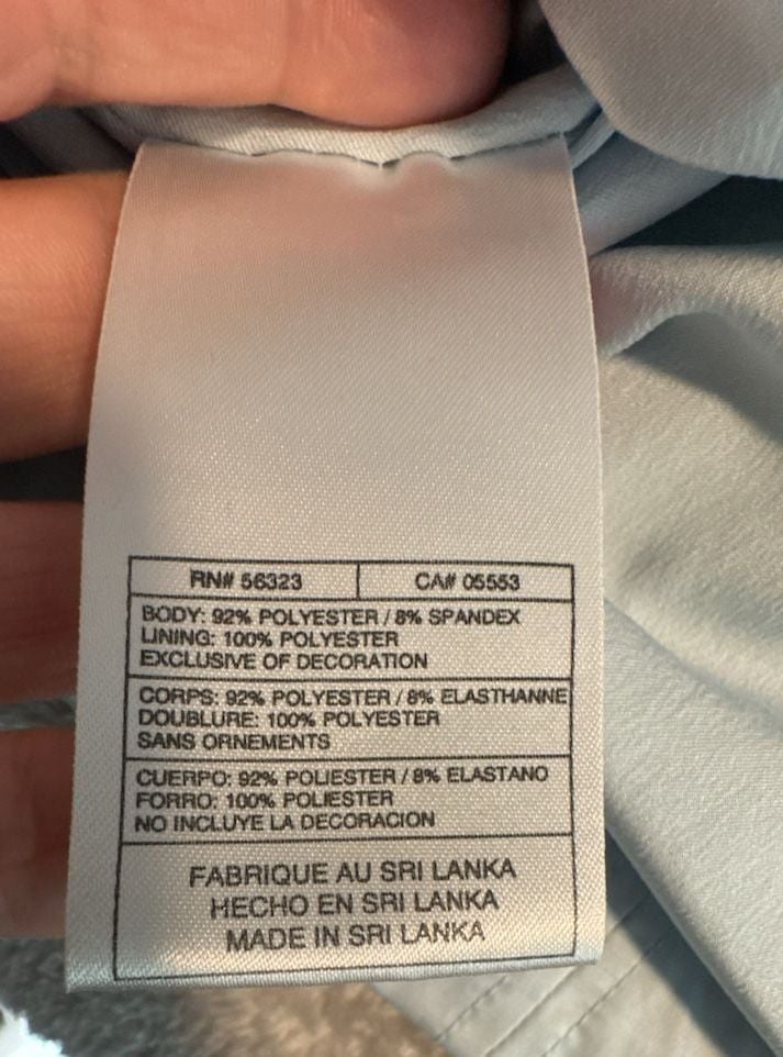 Nike Golf Clima-Fit Full Zip Vest Womens L Light Ice Blue Polyester Spandex 4