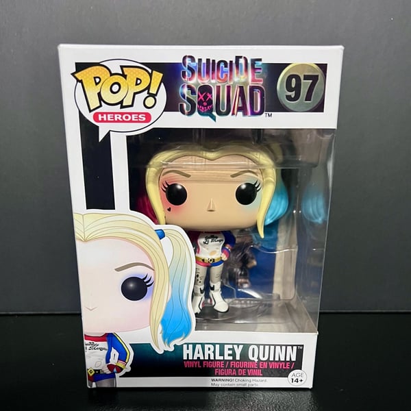 Funko Pop! Heroes Suicide Squad Harley Quinn Vinyl Figure 97 New
