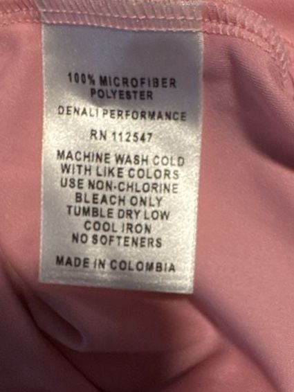 Denali Long Sleeve Performance T-Shirt Mens Size 2XL Pink Cape Fear Grady Club 7