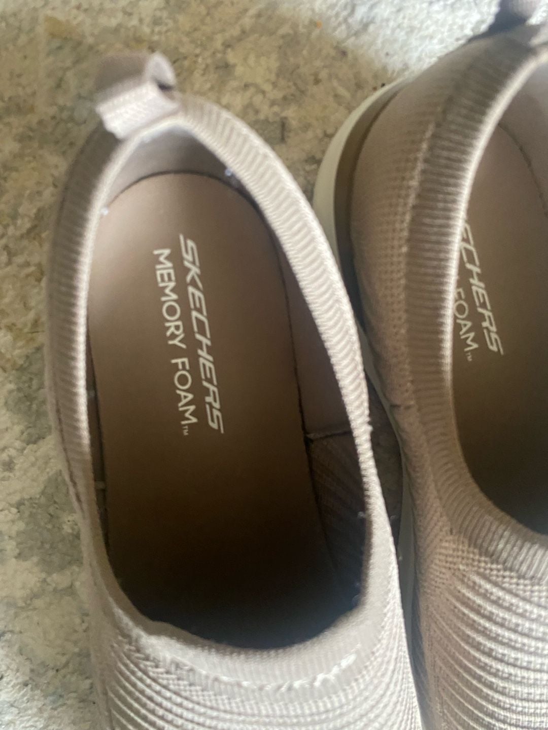 Skechers Slip-ins Memory Foam Walking Shoe Taupe 14