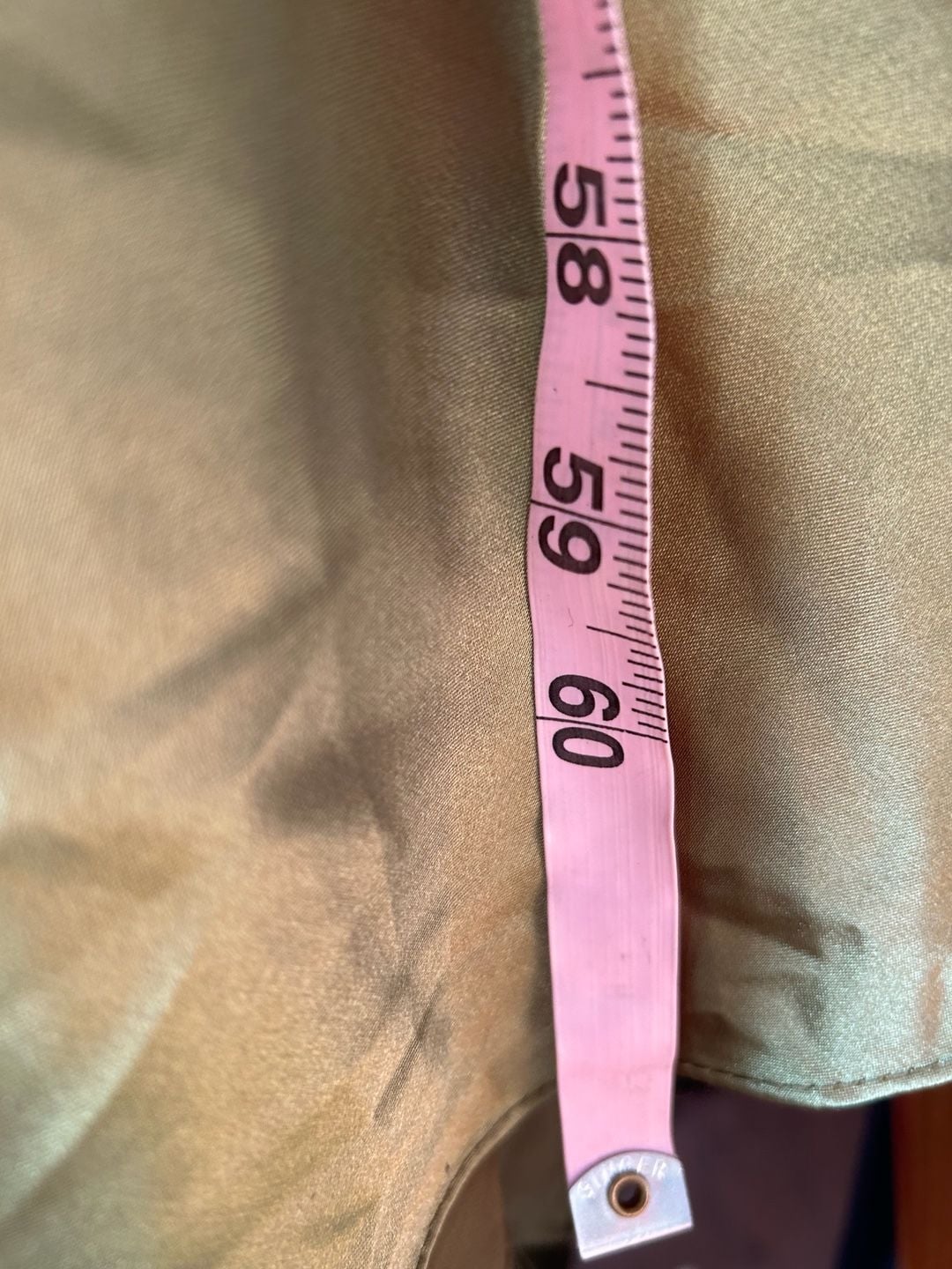 Mayqueen Couture Evening Dress Size 5XL Sage Green Beaded Long Sleeve 6