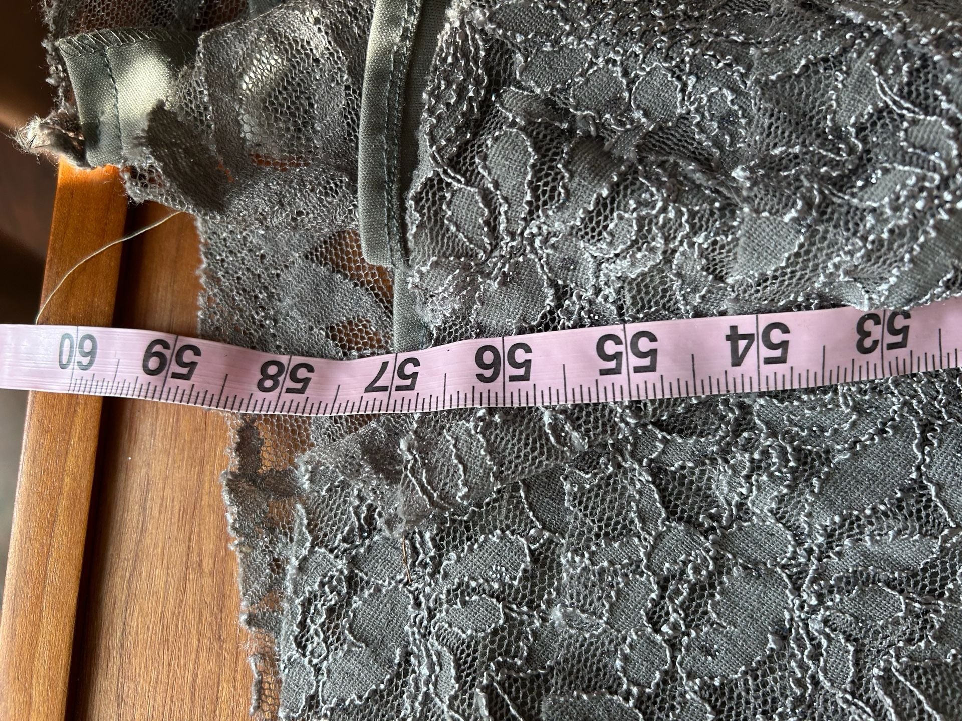 Jessica Howard Lace Dress Size 12 Gray Metallic Tiered Maxi Evening Gown 12