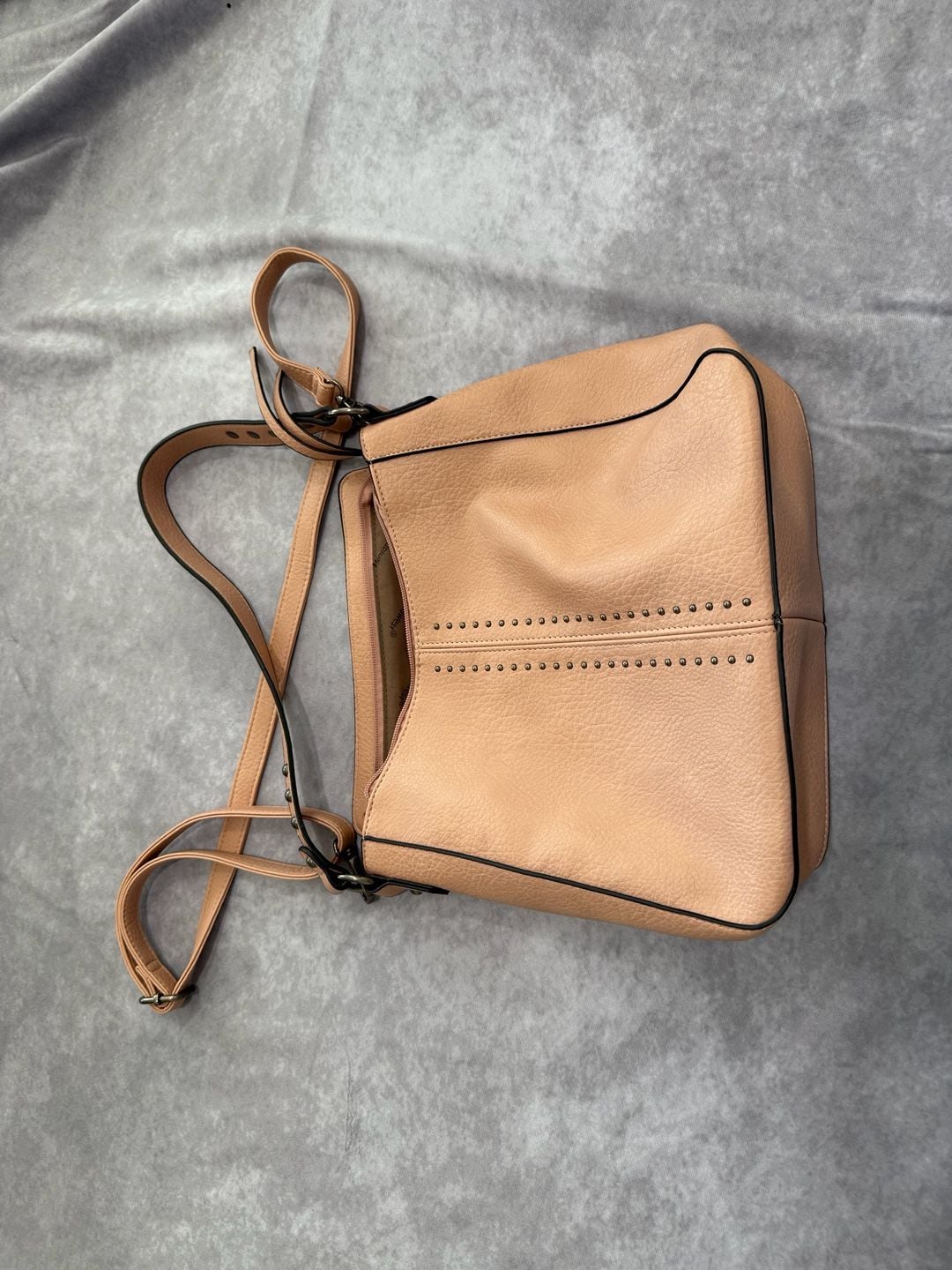 Montana West Hobo Bag Crossbody Purse Pink Vegan Leather 3