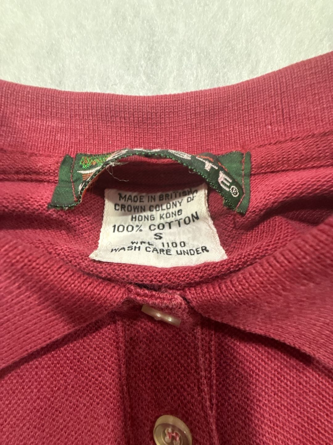Vintage IZOD Lacoste Polo Shirt Ladies Size S Short Sleeve 100% Cotton Tennis 5