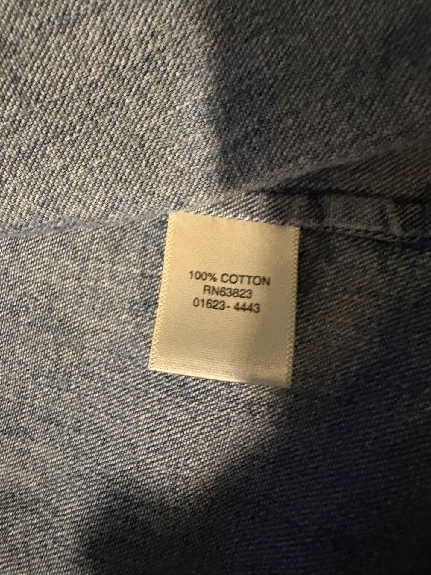 Christopher & Banks Denim Vest Size M Blue Zip Up Pockets 8
