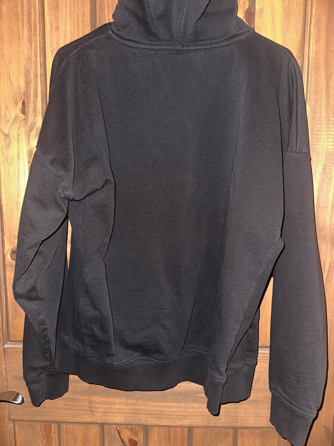 Gymshark Zip Up Hoodie Size S Black Oversized Pockets 5