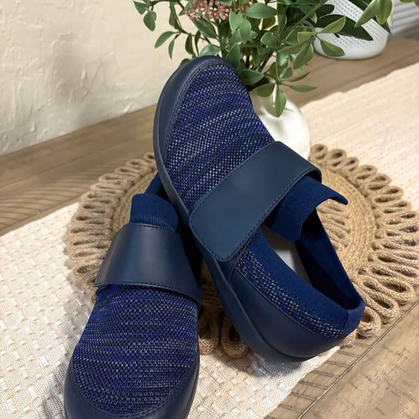 Alegria Dasher Navy Multi Shoe Womens size 7.5-8