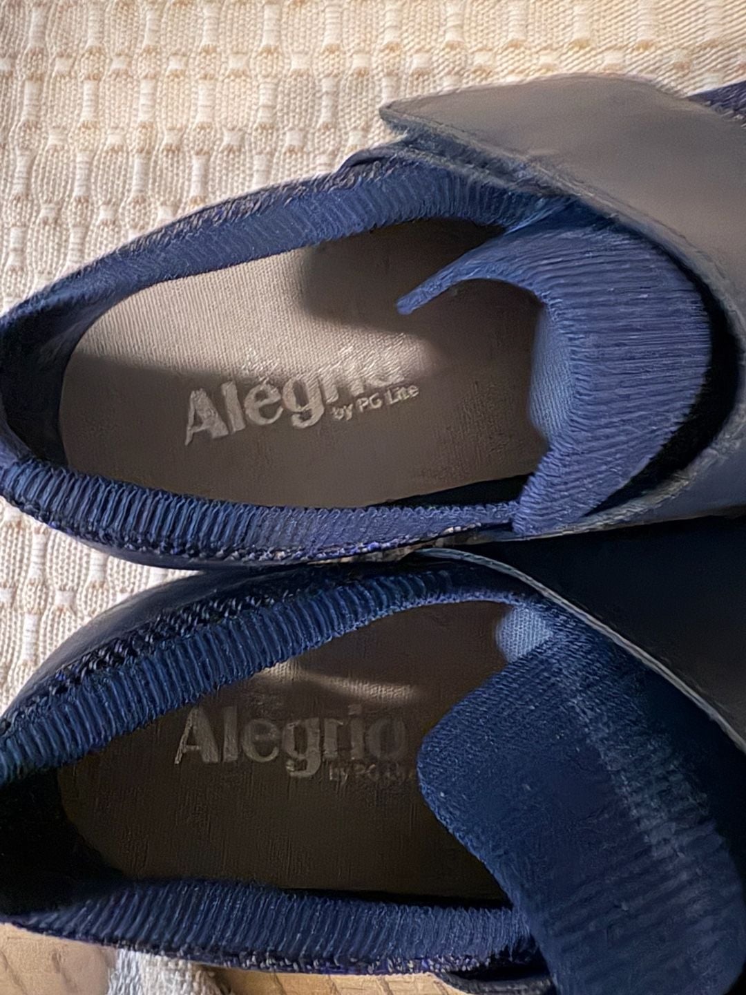 Alegria Dasher Navy Multi Shoe Womens size 7.5-8 9