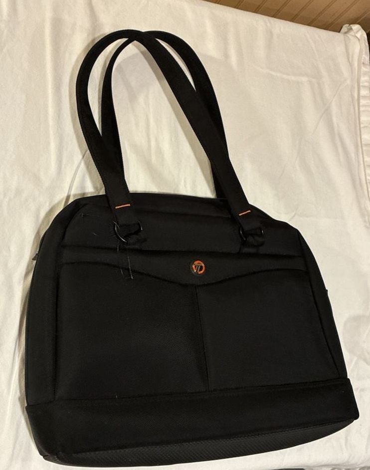 Targus Black Nylon Laptop Tote Bag 2