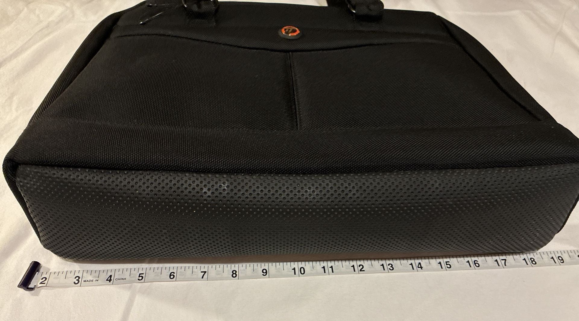 Targus Black Nylon Laptop Tote Bag 7