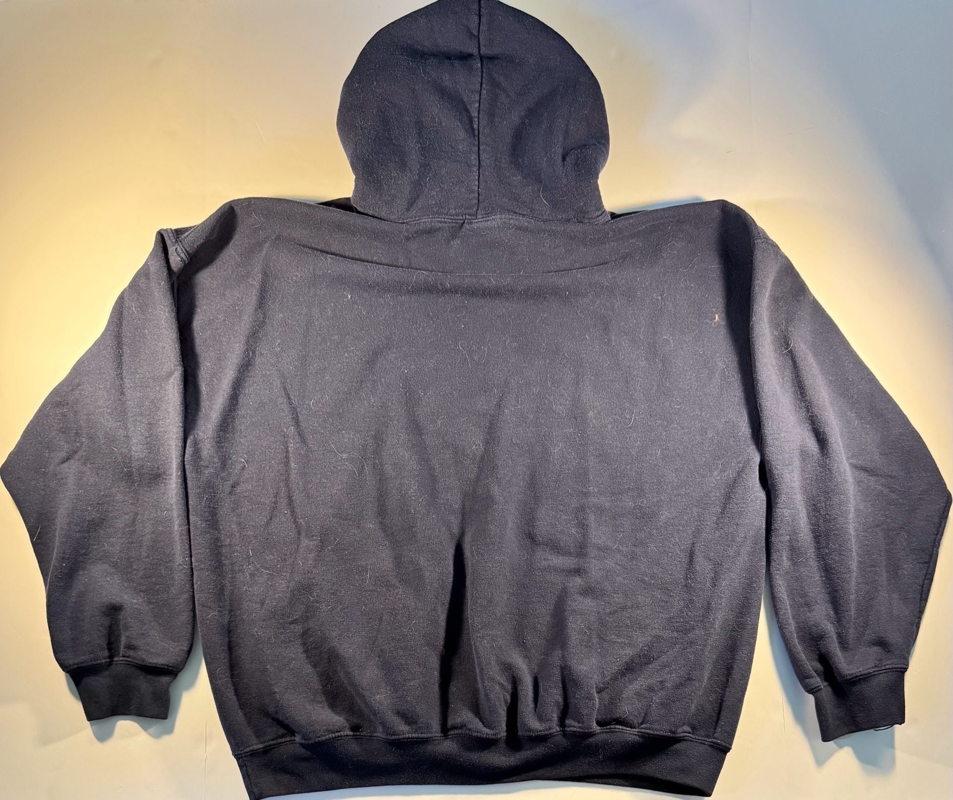 Harley Davidson Heavy Blend Hoodie Size XL Navy Embroidered 3