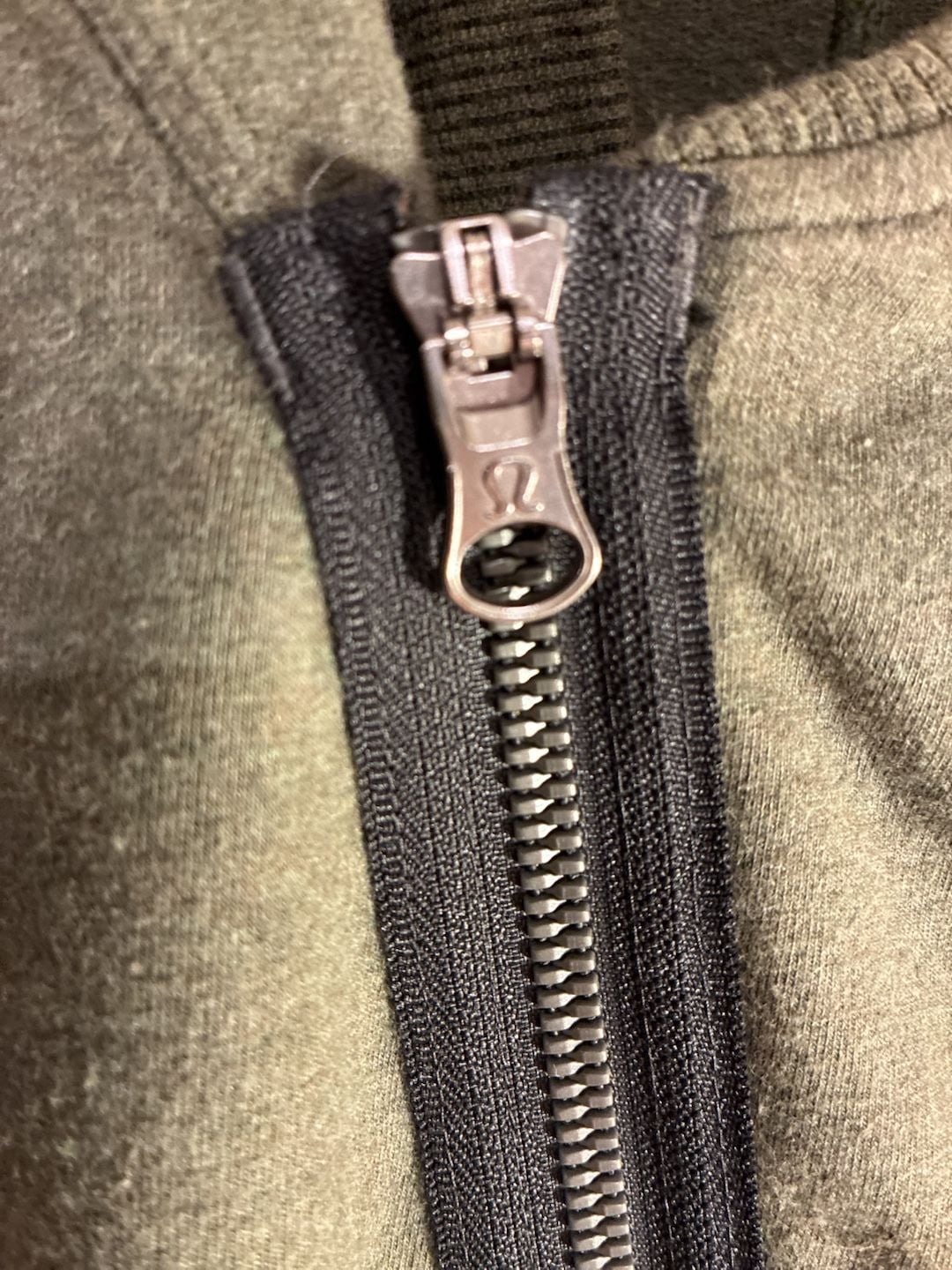 Lululemon Mula Bundle Wrap Jacket Size 4 Green Gray Asymmetrical Moto 3