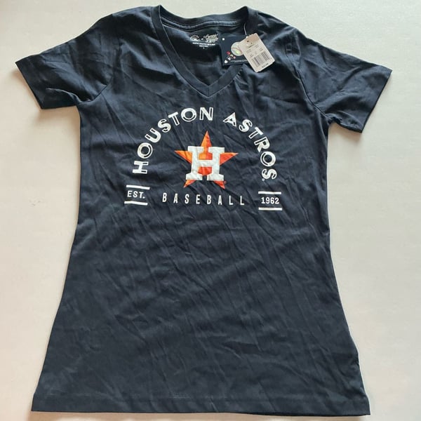 Campus Lifestyle Houston Astros T-Shirt Small Navy