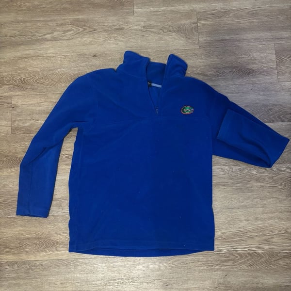 Weatherproof Florida Gators Quarter-Zip Fleece Size S Blue