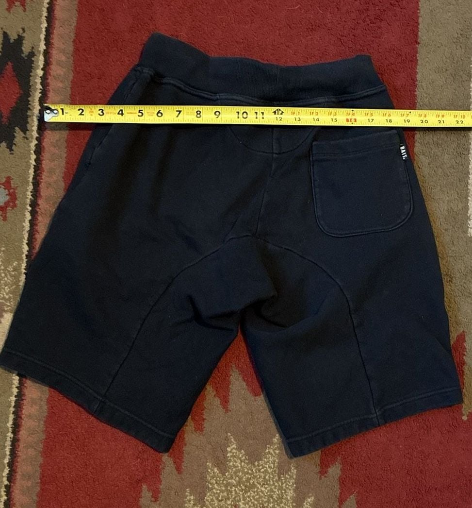 BAIT Goodsmile Racing Shorts Size Small Black Sweatshorts 9