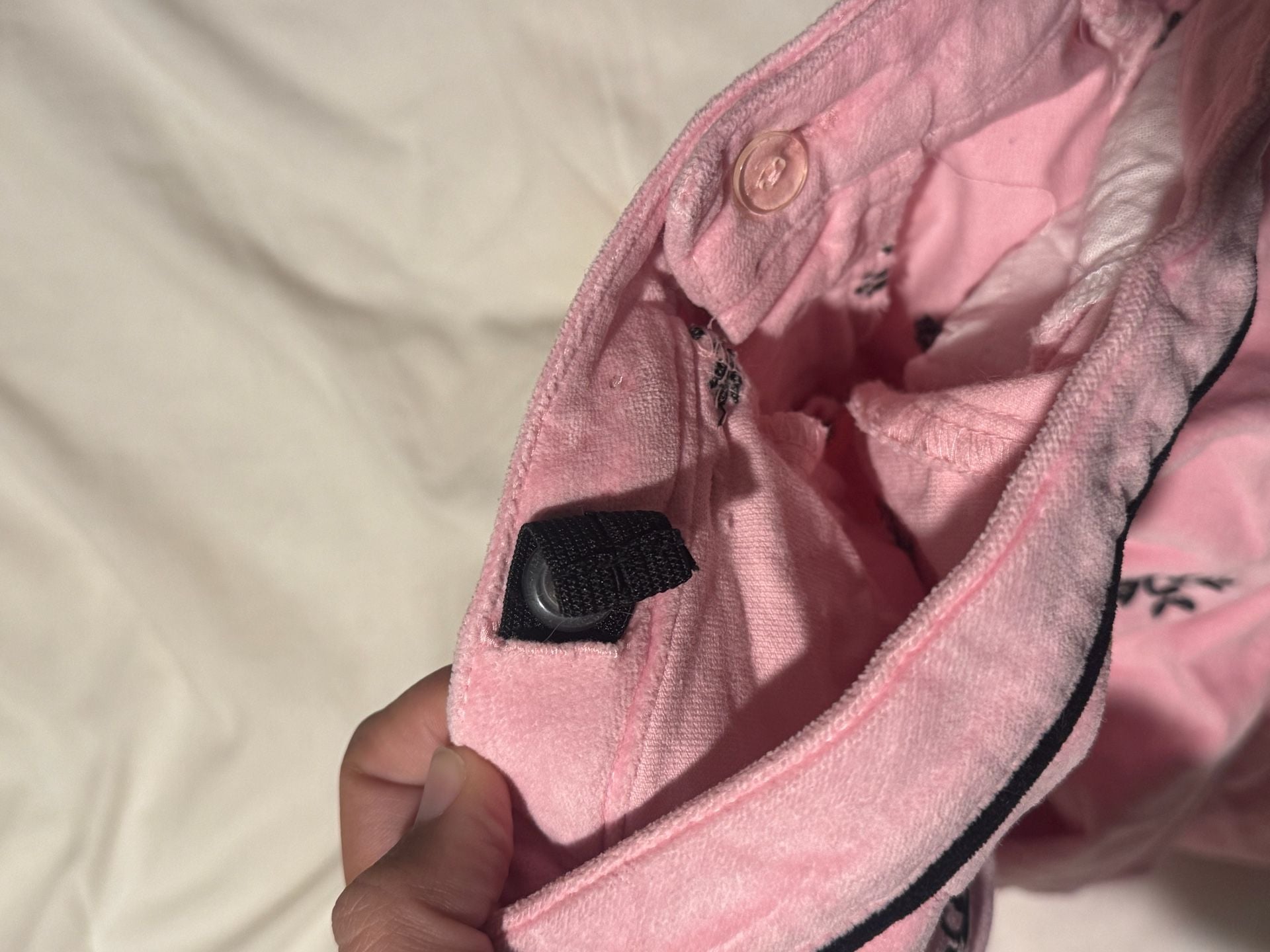 k.c. parker Pants Size 5 Pink Floral Print Corduroy 5
