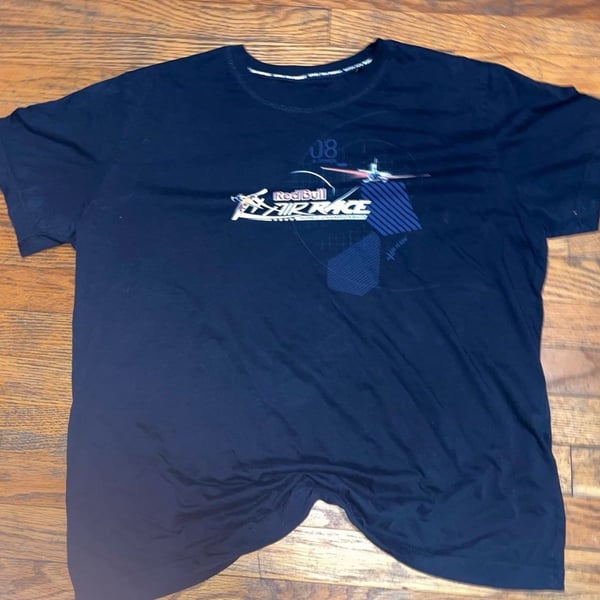 Red Bull Air Race Black T-Shirt