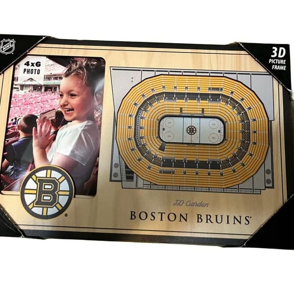 Boston Bruins 3D StadiumView Picture Frame 4x6 Photo TD Garden