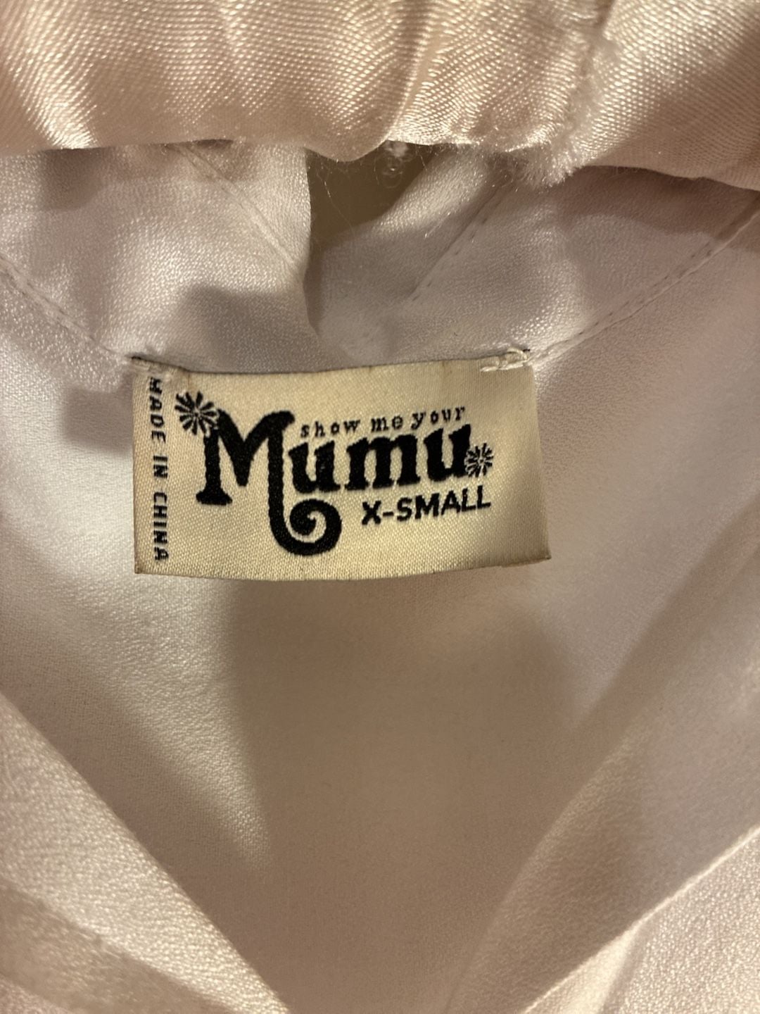 Show Me Your Mumu Martin Shirt Dress Size X-Small White Stripe 2