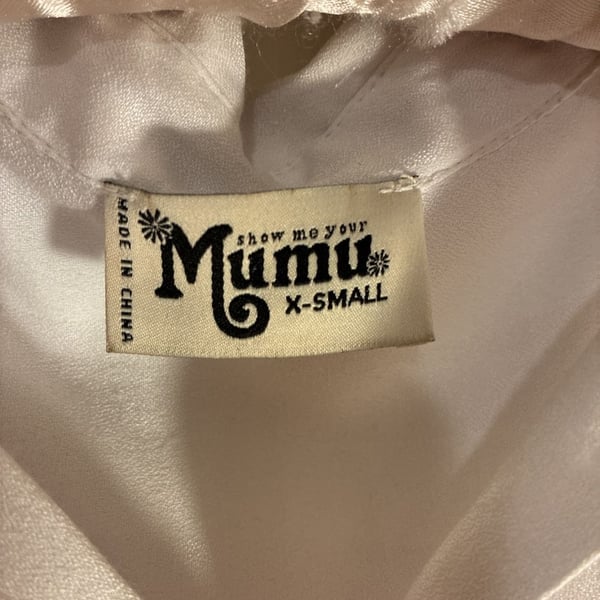 Show Me Your Mumu Martin Shirt Dress Size X-Small White Stripe