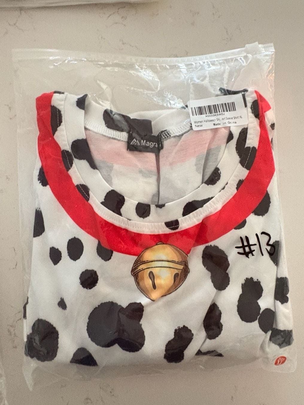 Magrank Dalmatian Costume Size XL Short Sleeve T-Shirt 7