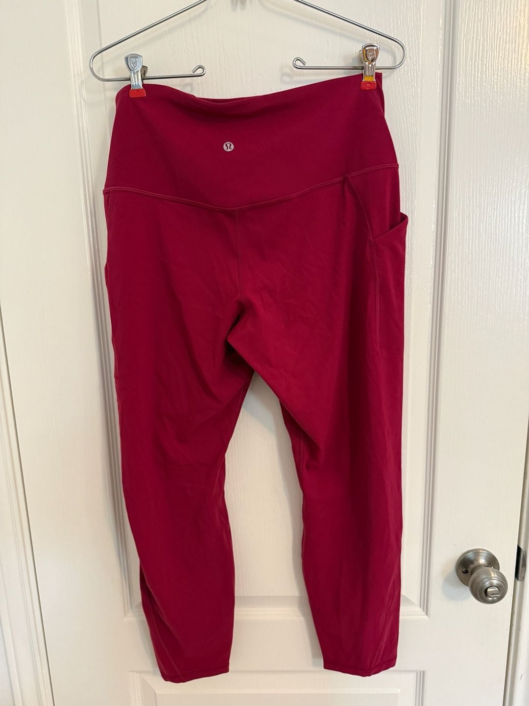 Lululemon Align High-Rise Pant with Pockets Size 14 Red Leggings 4