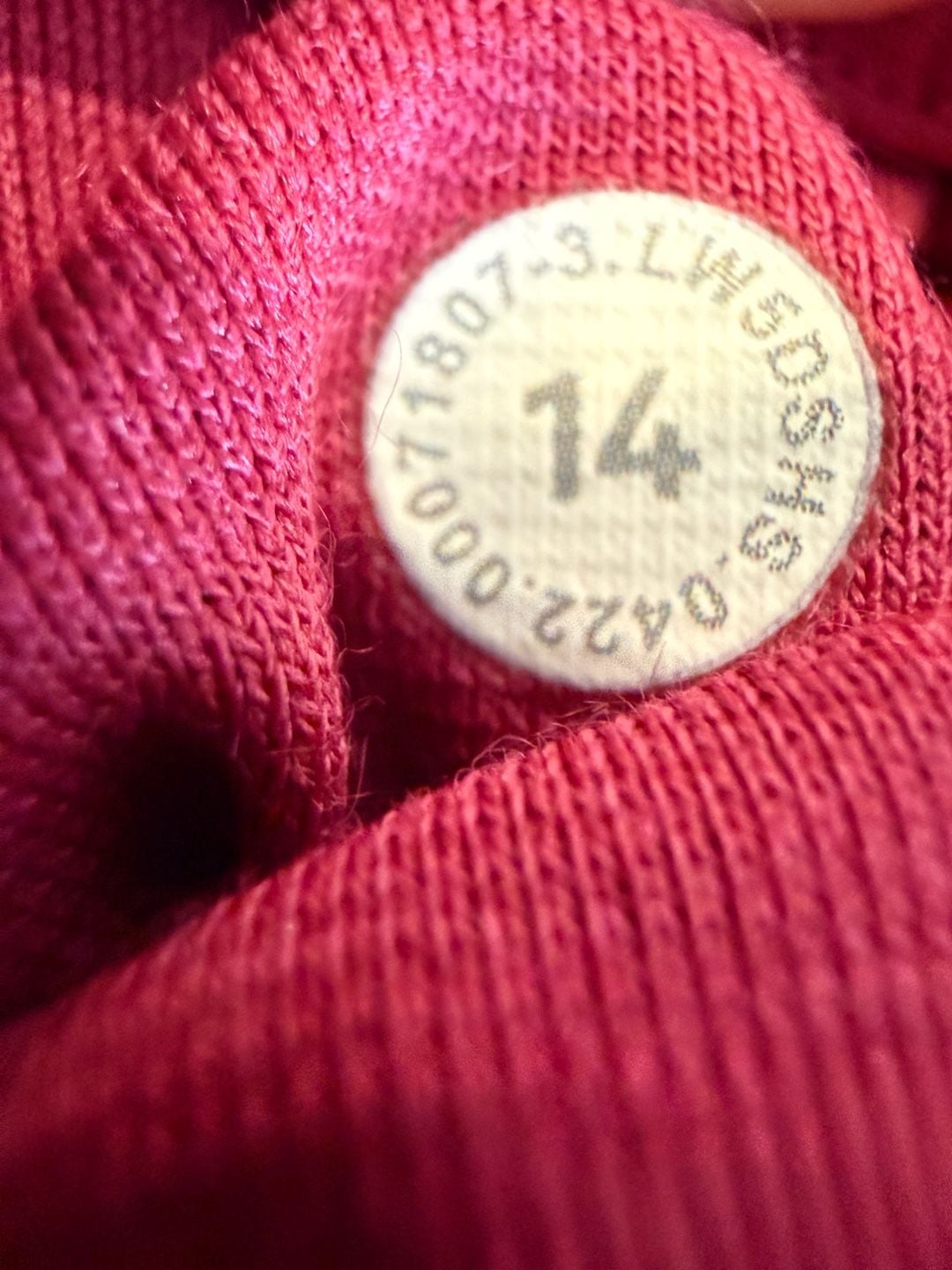 Lululemon Align High-Rise Pant with Pockets Size 14 Red Leggings 6