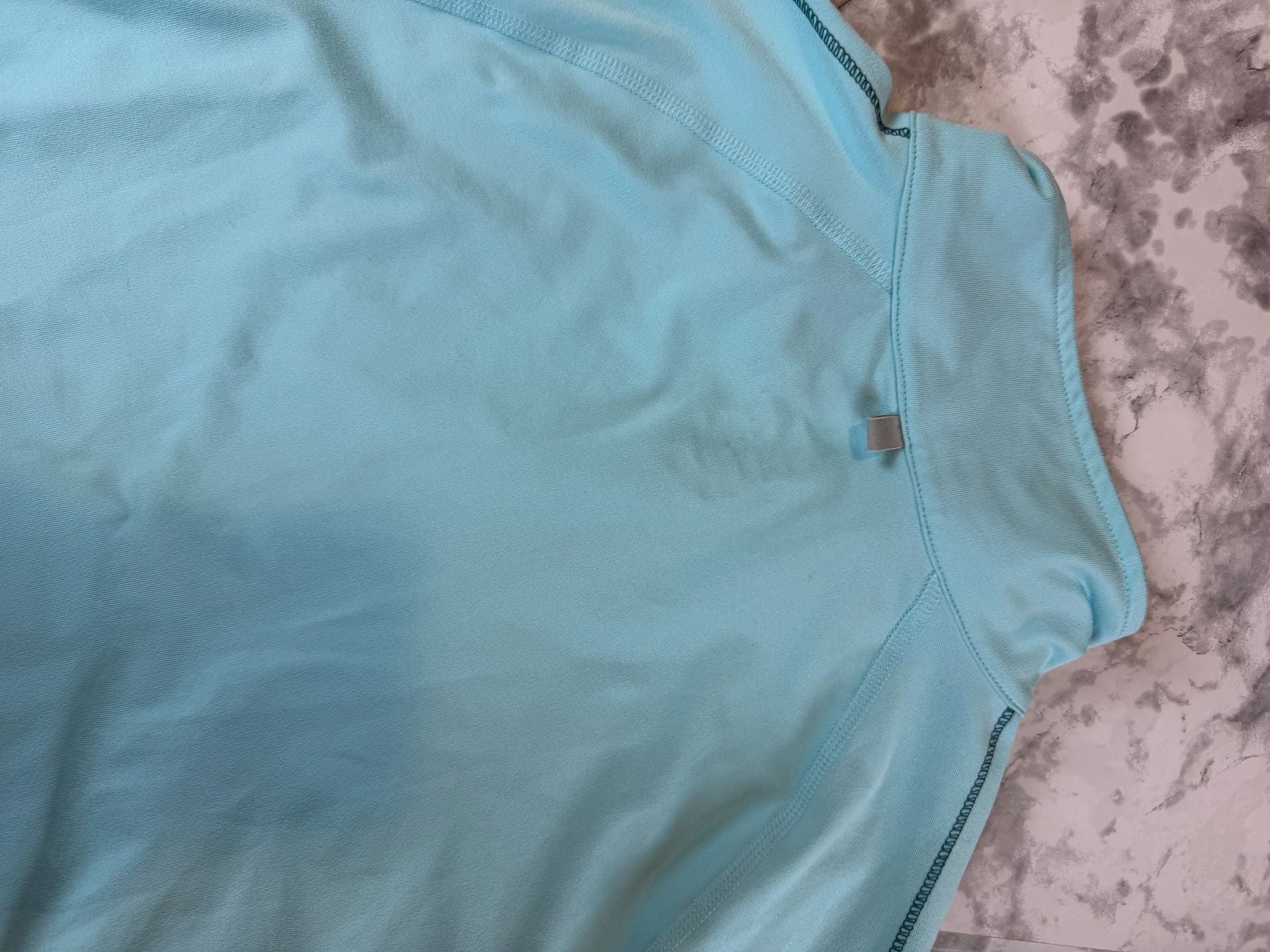 Nike Element 1/2 Zip Running Pullover Size M Light Blue 5