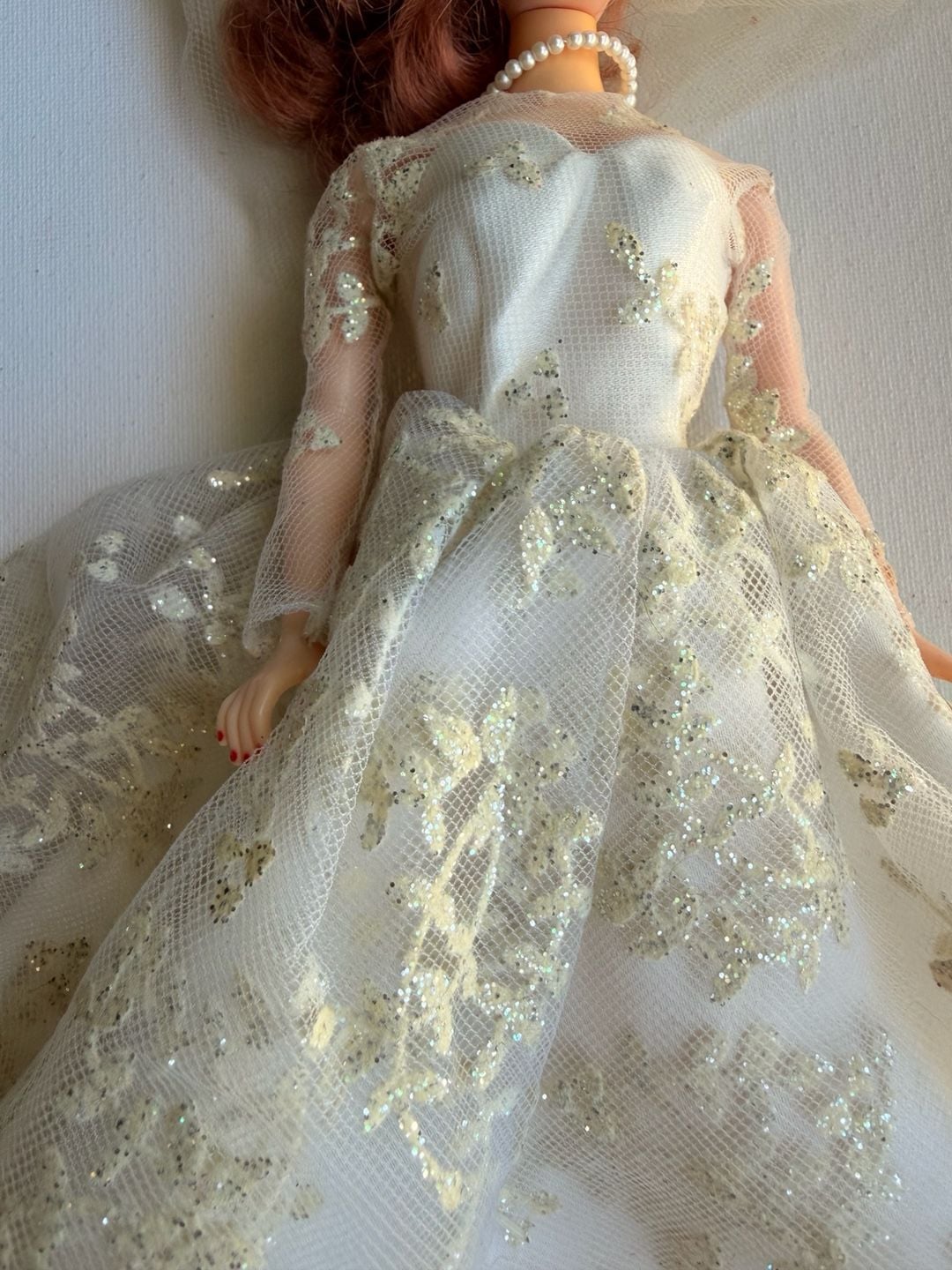 Mattel Barbie Reproduction Wedding Day Doll Red Hair 8