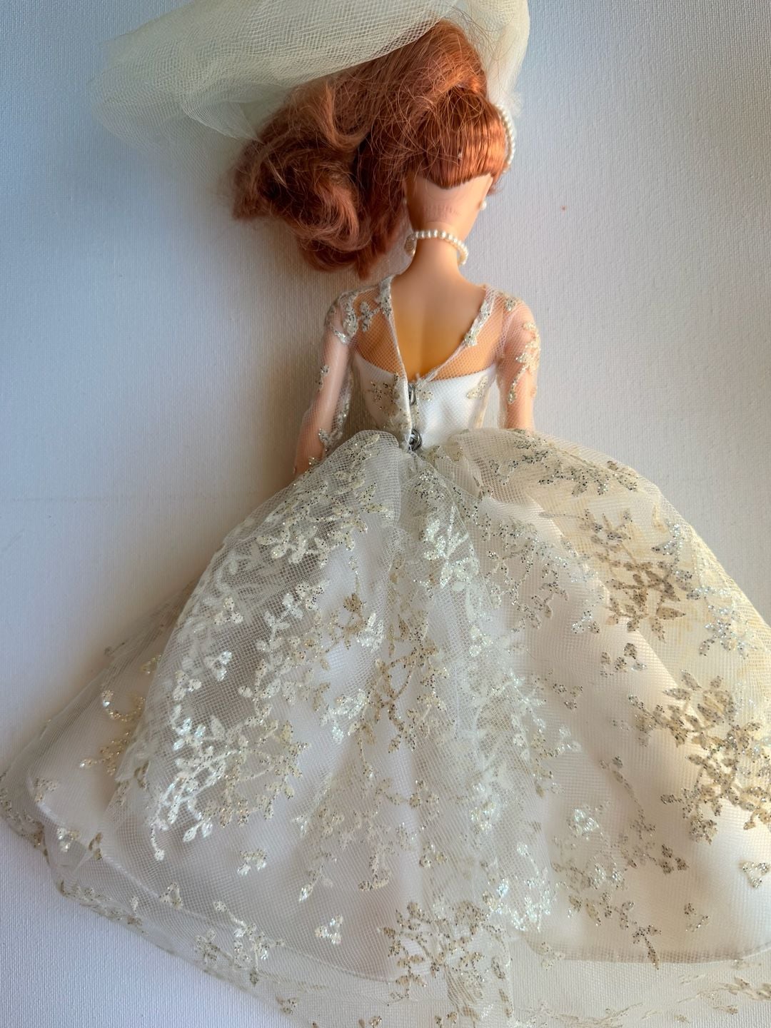Mattel Barbie Reproduction Wedding Day Doll Red Hair 10