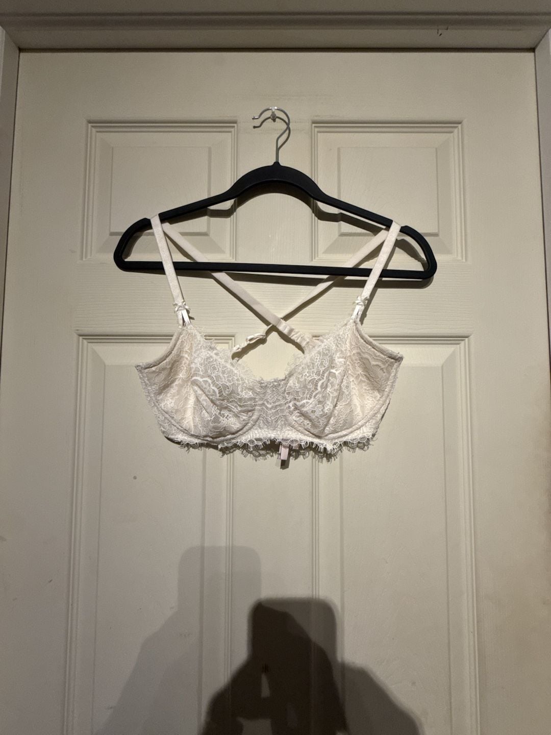 Victoria's Secret Lace Multiway Bralette Size 36D White 2