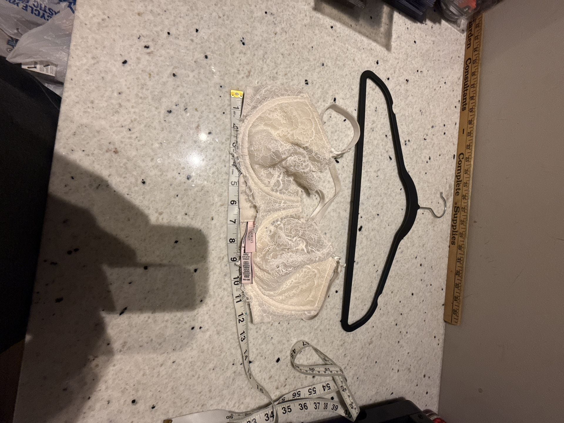 Victoria's Secret Lace Multiway Bralette Size 36D White 4