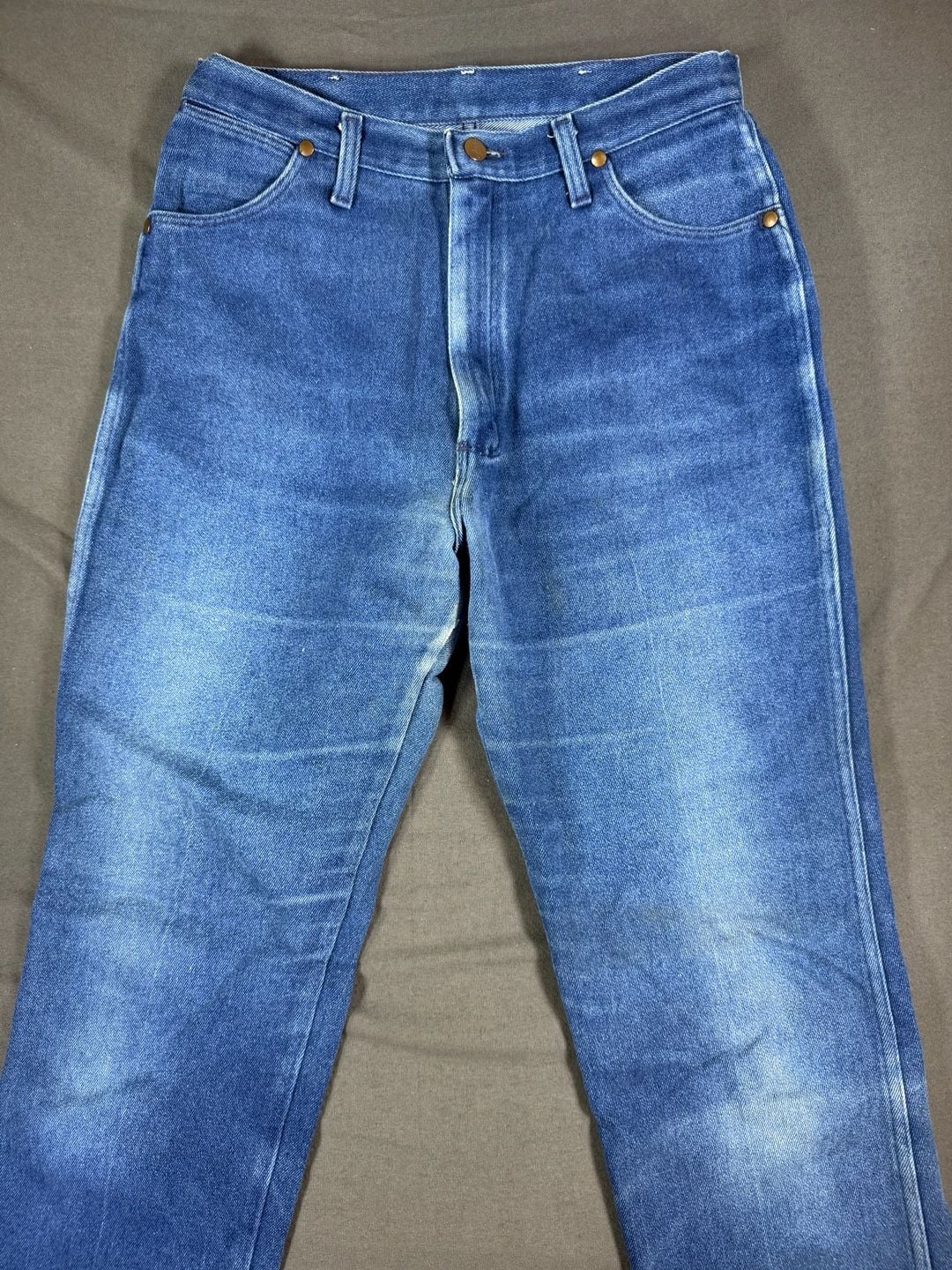 Wrangler Vintage Blue Denim Jeans Size 32x31 3
