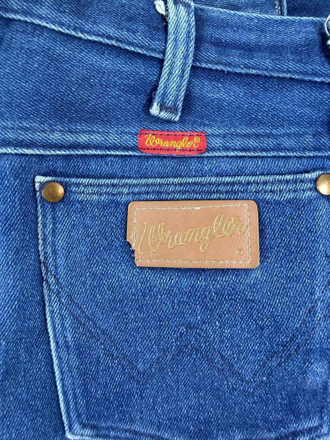 Wrangler Vintage Blue Denim Jeans Size 32x31 7