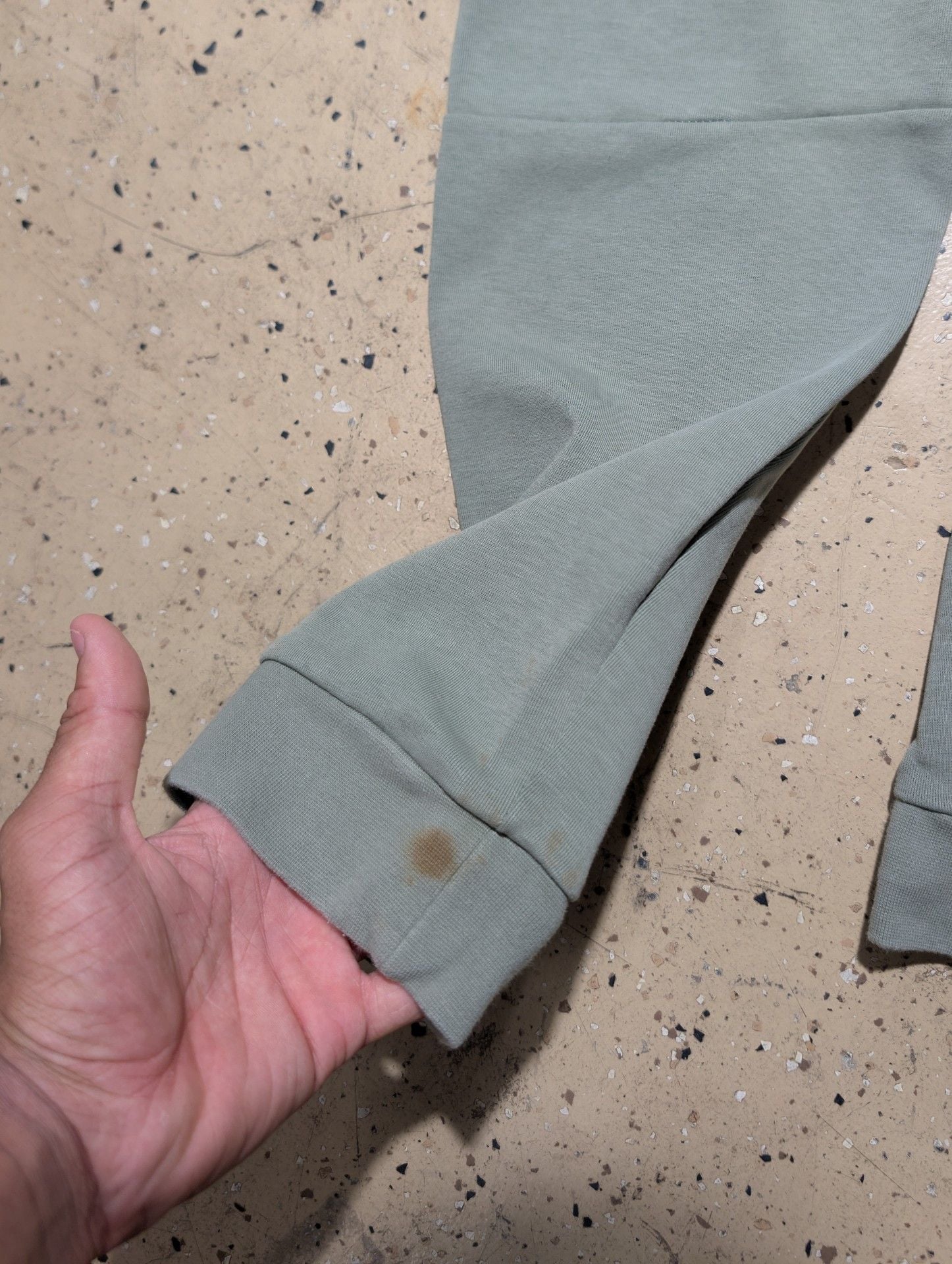 Nike Tech Fleece Set Full Zip Hoodie Size XL Green White, dm me to buy Jacket or pants seperate 6