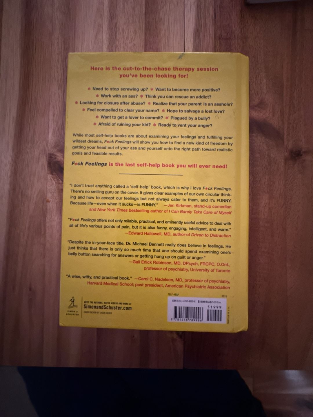 Simon & Schuster F*ck Feelings Book 2