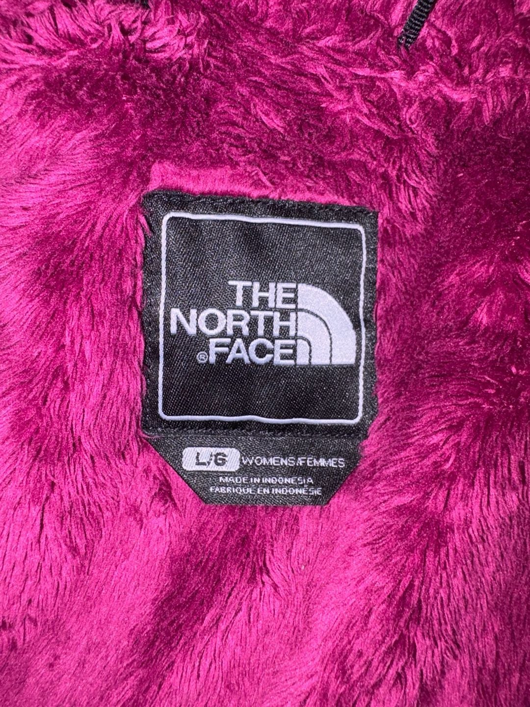 The North Face Women’s L HyVent Triclimate 3-in-1 Jacket Purple Pink Fleece 7