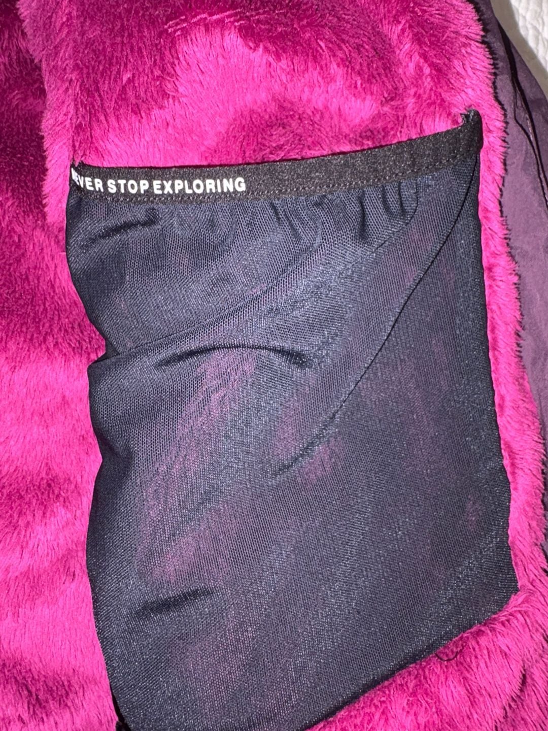 The North Face Women’s L HyVent Triclimate 3-in-1 Jacket Purple Pink Fleece 8