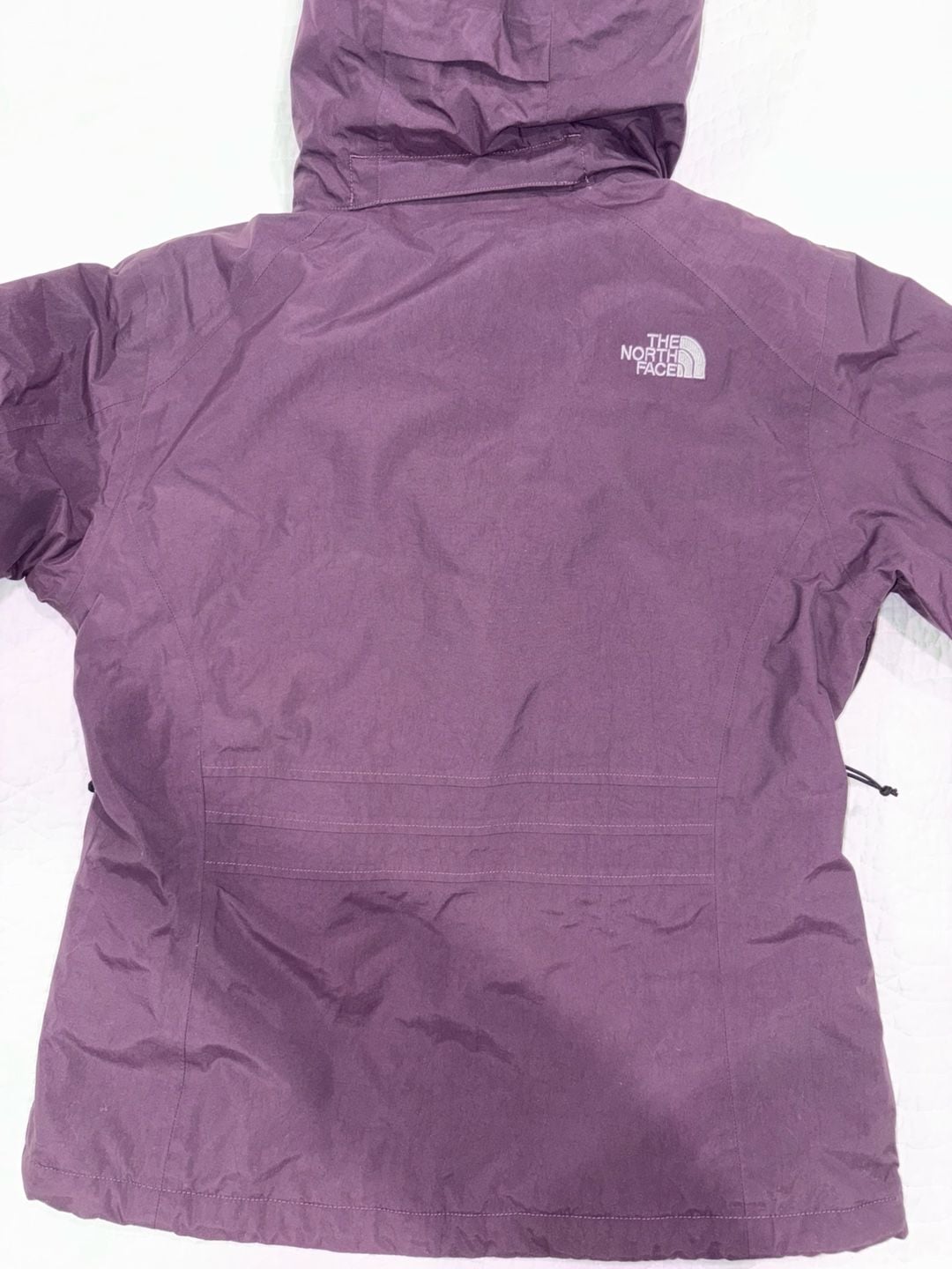 The North Face Women’s L HyVent Triclimate 3-in-1 Jacket Purple Pink Fleece 11