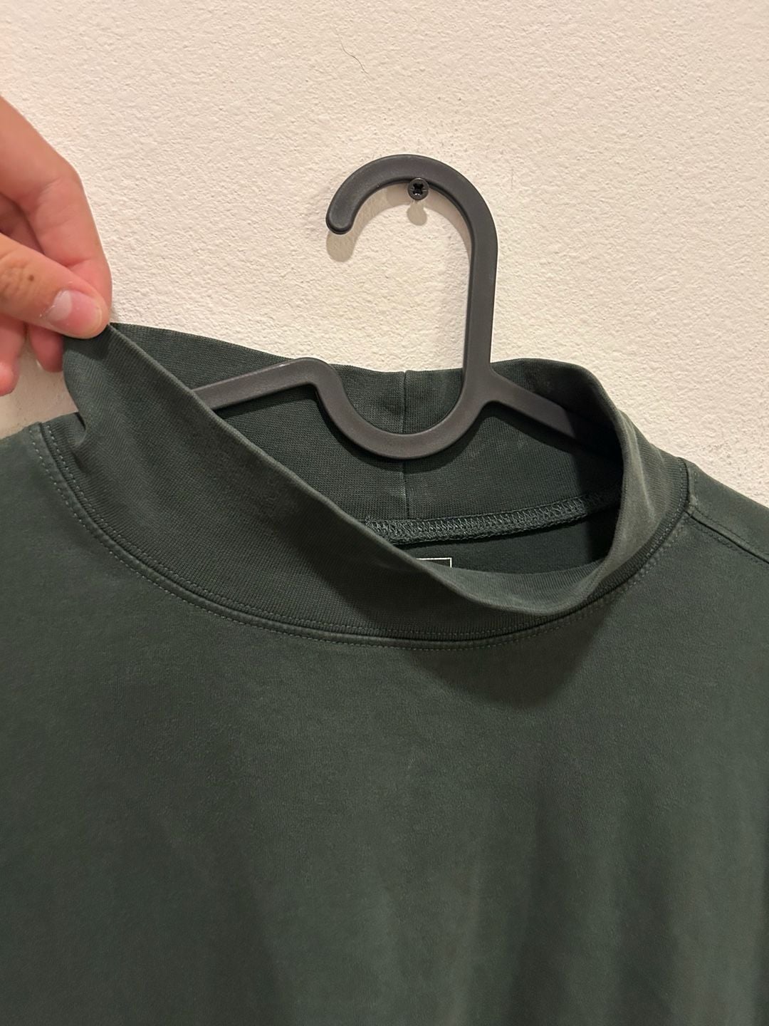 L.L. Bean Turtleneck Shirt Size XL Green Long Sleeve 4