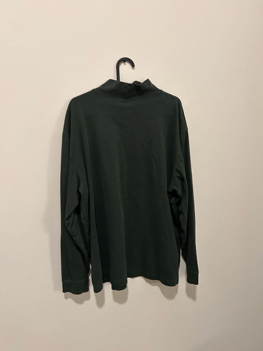 L.L. Bean Turtleneck Shirt Size XL Green Long Sleeve 5