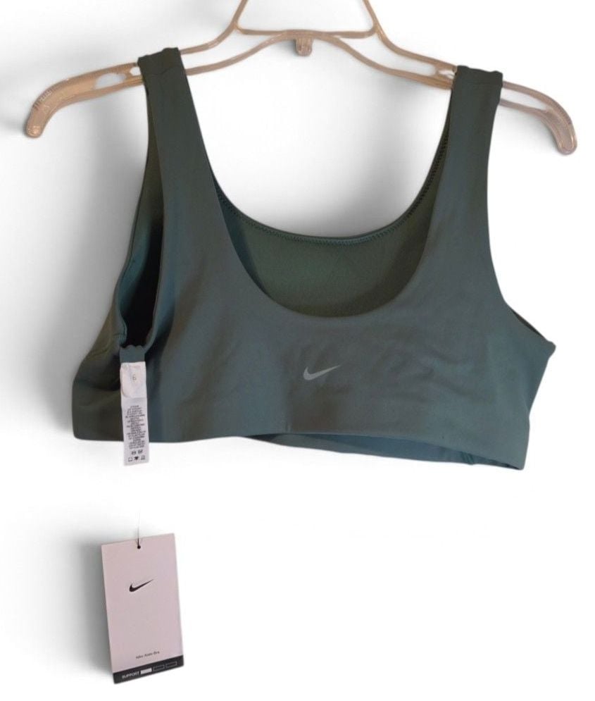 Nike Alate Bra Size XL Green Sports Bra 4